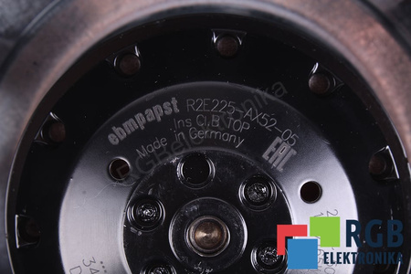 R2E225-AX52-05 EBM PAPST 225X225X87MM, 230V VENTILADOR
