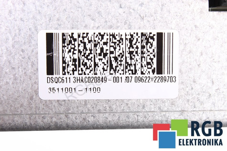 3HAC020849-001/07 ABB DSQC611