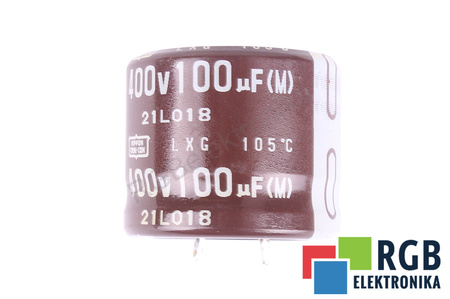 CONDENSADOR 21L018 NIPPON 100UF, 400V
