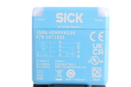 IQ40-40NPPKC0K SICK 1071552 SENSOR DE PROXIMIDAD INDUCTIVO