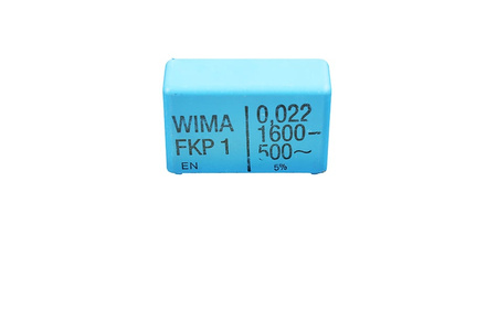 CONDENSADOR 0.022UF FKP1 WIMA 1600VDC/500VAC