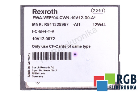 FWA-VEP*04-CWN-10VRS-D0-A* REXROTH R911328967 1GB