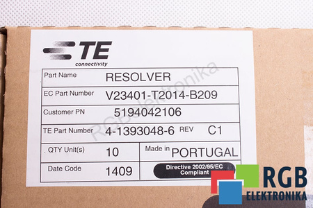 V23401-T2014-B209 TYCO 41393048-6 RESOLVER
