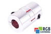 YH10-40-14-20-66 D=40MM D1/D2=14MM/20MM L=66MM ALUMINIUM ACOPLAMIENTO DE MORDAZA FLEXIBLE