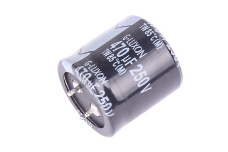 CONDENSADOR 470UF 250V TEAPO G-LUXON