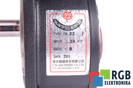 FM22 I-TAMACHINERY I=8 ENGRANAJE