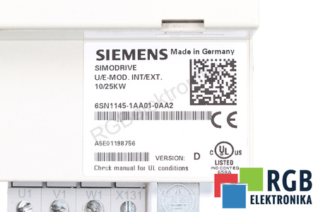 6SN1145-1AA01-0AA2 SIEMENS SIMODRIVE 611 VERSION D