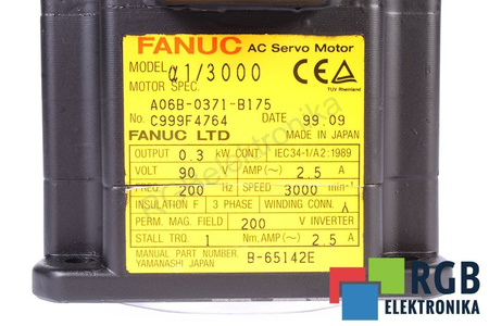 A06B-0371-B175 FANUC ESTATOR