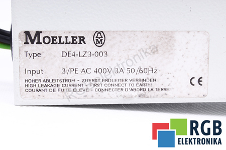 DE4-LZ3-003 MOELLER FILTRO