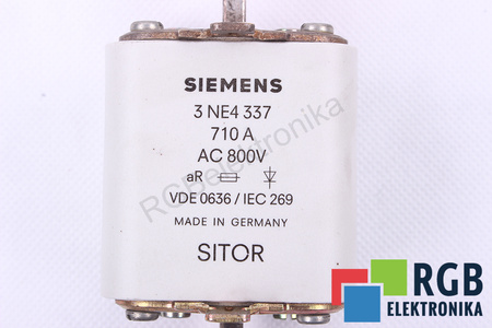 FUSIBLE 3NE4337 SIEMENS SITOR 710A, 800V