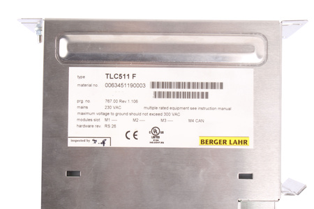 TLC511F BERGER LAHR 767.00 REV.1.006