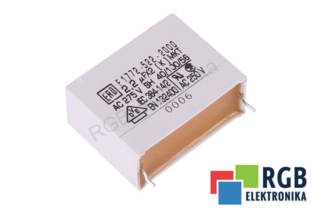 CONDENSADOR F1772-522-2000 ERO 2.2UF, 275V