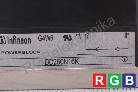 DD260N16K INFINEON POWERBLOCK