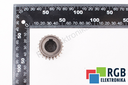 POLEA DENTADA 36X29MM CORREA 29MM EJE 16X13MM CHAVETERO 5X2MM Z=22