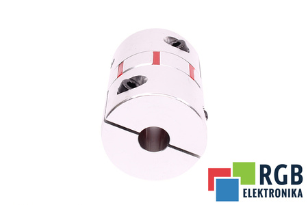 YH10-65-19-19-90 D=65MM D1/ D2=19/19MM L=90MM ALUMINIUM ACOPLAMIENTO DE MORDAZA FLEXIBLE