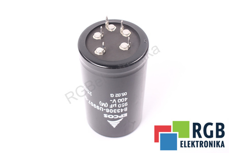 CONDENSADOR B43306-U9957-M1 EPCOS 25/085/56 950UF, 400VDC