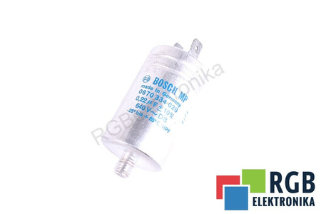 CONDENSADOR 670334020 BOSCH 0.22UF, 640V