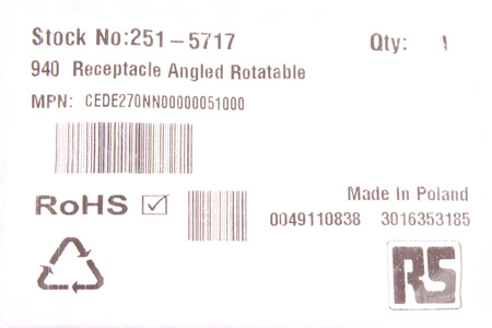 CEDE270NN00000051000 TE CONNECTIVITY 6PIN NIDO