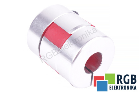 YH10-25-6-10-30 D=25MM D1/ D2=6/10MM L=30MM ALUMINIUM ACOPLAMIENTO DE MORDAZA FLEXIBLE