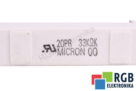 RESISTENCIA 20PR MICRON 33KOHM