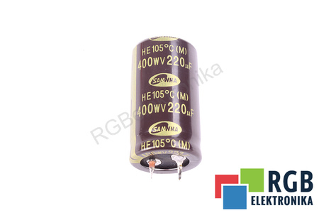 CONDENSADOR 220UF 400V SAMWHA