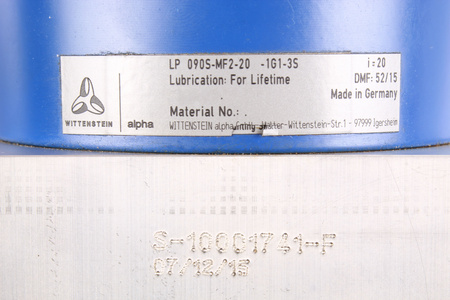 LP090S-MF2-20-1G1-3S WITTENSTEIN ALPHA GMBH 20I ENGRANAJE