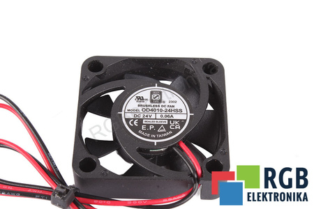 OD4010-24HSS ORION 40X40X10MM, 24V VENTILADOR