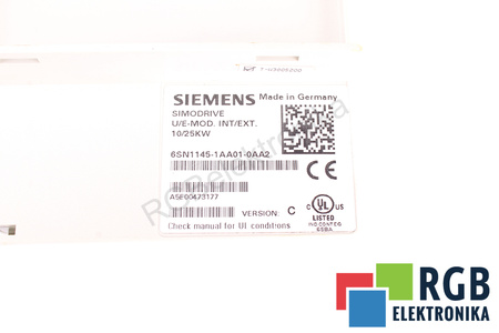 6SN1145-1AA01-0AA2 SIEMENS FRENTE DE LA CAJA