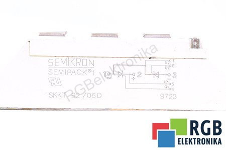 SKKT92/06D SEMIKRON SEMIPACK1 92A, 600V