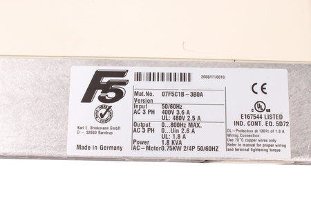 07F5C1B-3B0A KEB