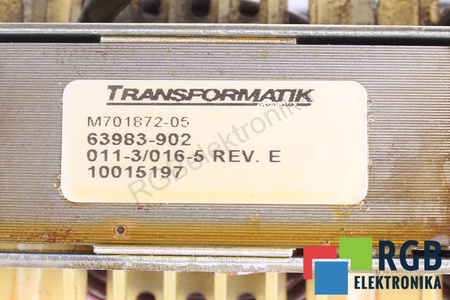 M701872-05 TRANSFORMATIK 63983-902 SUPRESOR