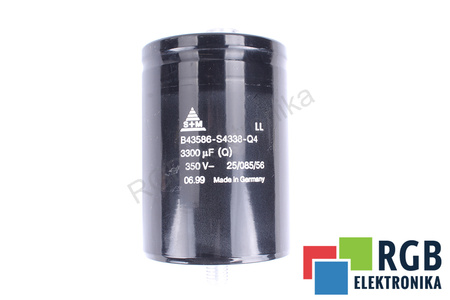 CONDENSADOR B43586-S4338-Q4 S+M 3300UF, 350V