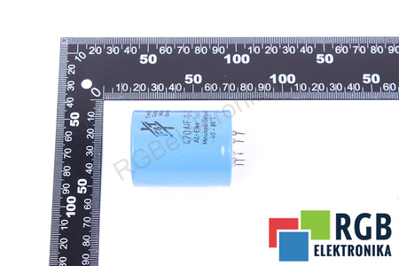 CONDENSADOR 470UF 385VDC F&T