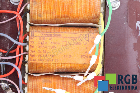 109-320-4101 GRAUPNER GMBH 10.991-05 220/380V, 36V TRANSFORMADOR