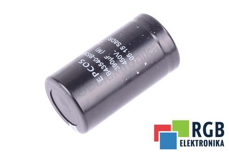 CONDENSADOR B43540-B5397-M2 EPCOS 390UF, 450V
