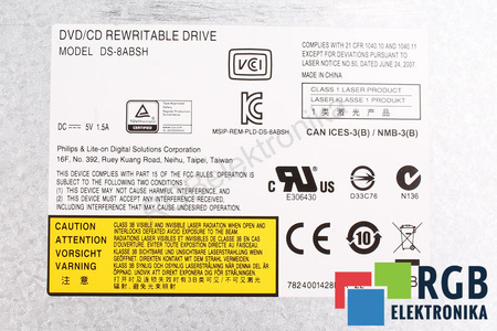 DS-8ABSH LITE-ON DVD/CD ROM