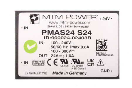 PMAS24 MTM POWER S24 ID:900024-02403R ESTABILIZADOR DE VOLTAJE