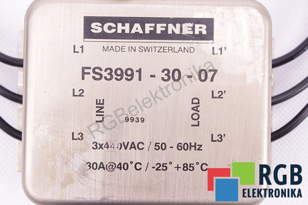 FS3991-30-07 SCHAFFNER FILTRO