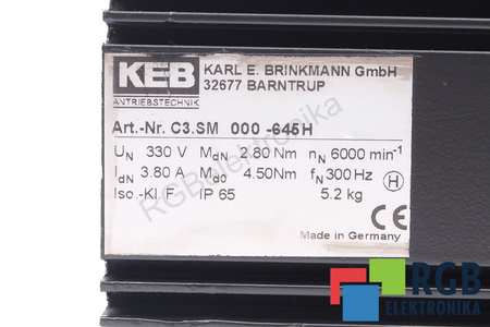 C3.SM.000-645H KEB ESTATOR