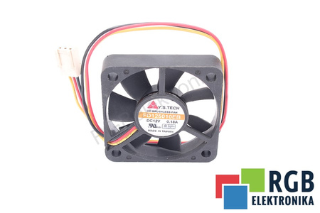 FD125010EB Y.S.TECH 50X50X10MM, 12V, 0.18A VENTILADOR