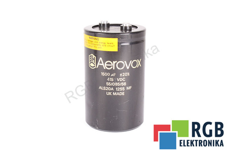 CONDENSADOR ALS20A1255MF AEROVOX 1500UF, 415V