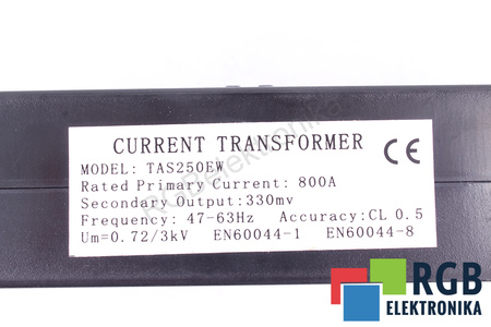 TAS250EW RAYLEIGH INSTRUMENTS 800A TRANSFORMADOR DE CORRIENTE