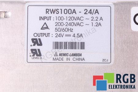 RWS100A-24/A NEMIC LAMBDA