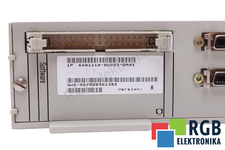 6SN1118-0DG23-0AA1 SIEMENS VERSION A SIMODRIVE 611