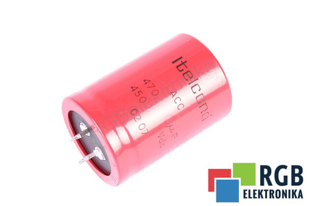 CONDENSADOR 470UF 450V ITELCOND