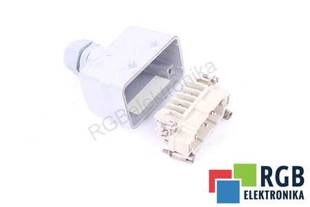 CMM03 ILME PC-GF20 16A, 500V, 5PIN ENCHUFE PLANO MACHO