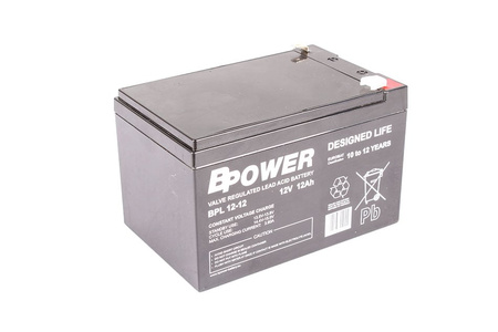 BPL12-12T2/BP BPOWER 12V 12AH 151X98X98MM