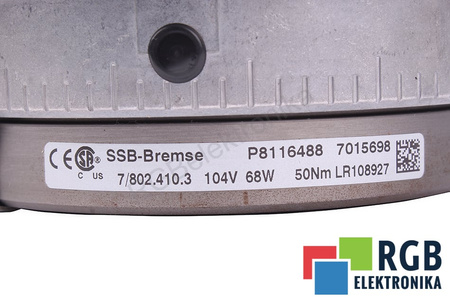7015698 SSB ANTRIEBSTECHNIK P8116488 7/802.410.3 104V FRENO