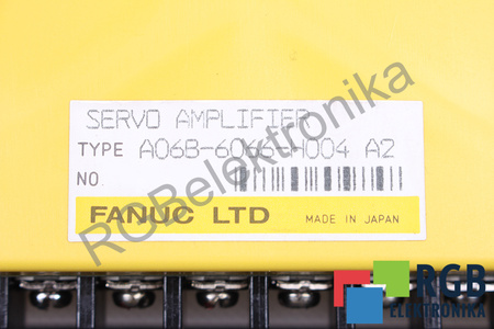 A06B-6066-H004 A2 FANUC SERVO AMPLIFIER