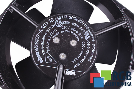 W2S107-AA01-16 EBM PAPST 220V VENTILADOR